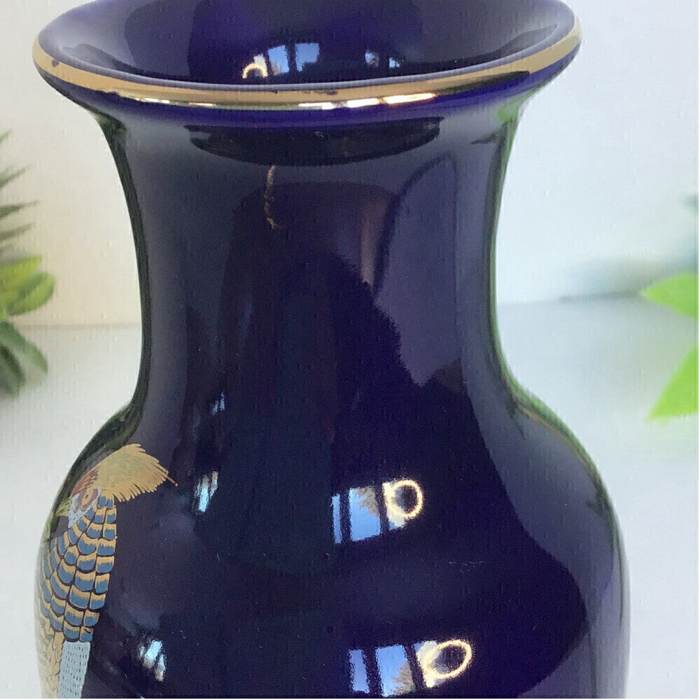 VINTAGE Japanese Kuntani Imperial Vase 8” - Picture 3 of 6